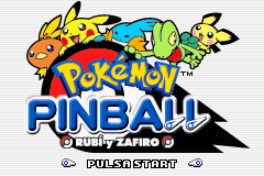 Descargar el ROM de Pokémon Pinball: Rubí y Zafiro