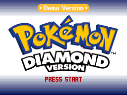 Descargar el ROM de Pokémon Diamond & Pearl (Kiosk Demo)