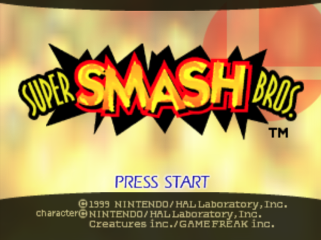Descargar el ROM de Super Smash Bros.