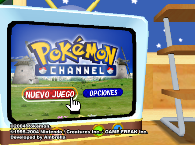 Descargar el ROM de Pokémon Channel