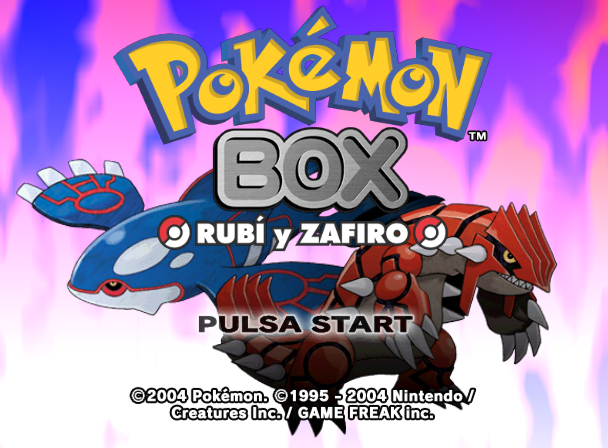 Descargar el ROM de Pokémon Box: Rubí y Zafiro