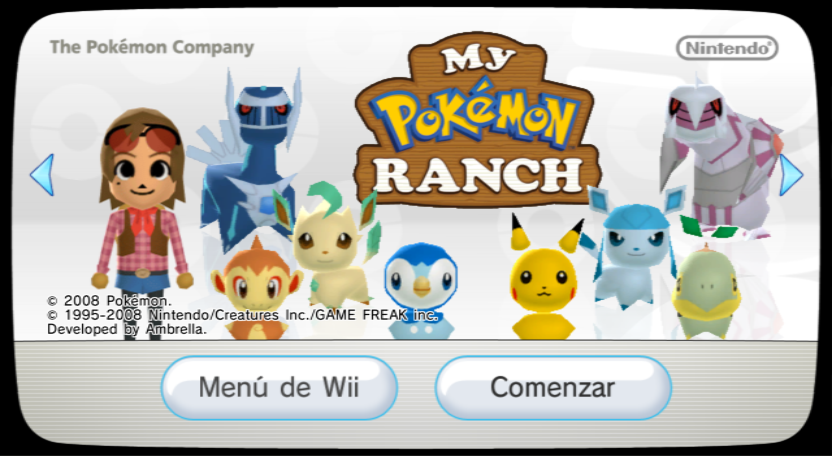 Descargar el ROM de My Pokémon Ranch