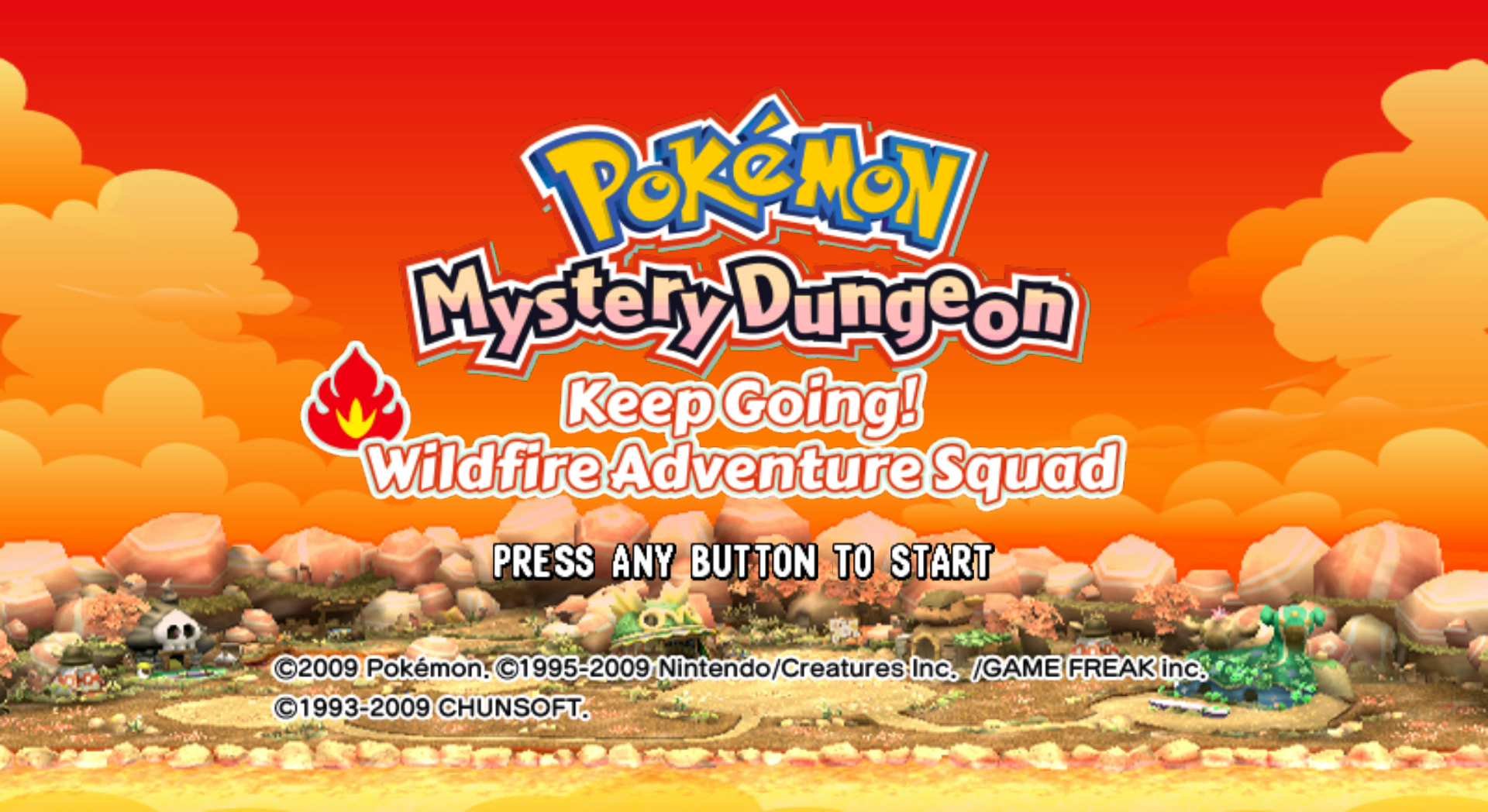 Descargar el ROM de Pokémon Mystery Dungeon - Keep Going! Wildfire Adventure Squad