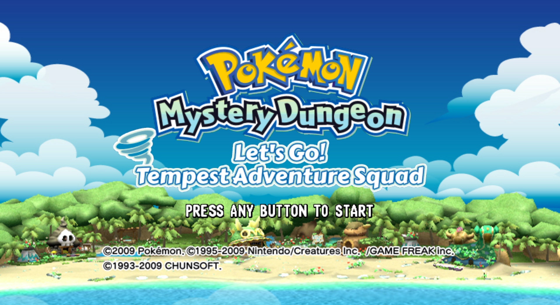 Descargar el ROM de Pokémon Mystery Dungeon - Let's Go! Tempest Adventure Squad